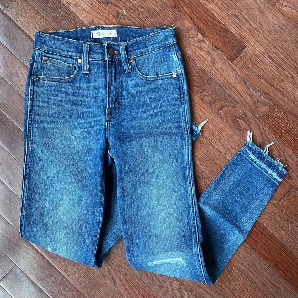 Madewell Jean 9” High Rise Skinny